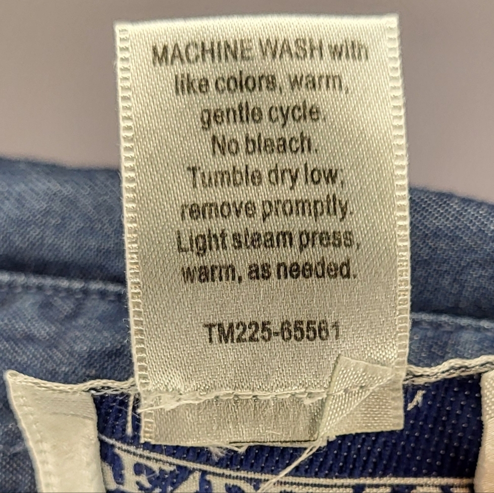 Pendleton Light Denim Jacket Size Large - image 5